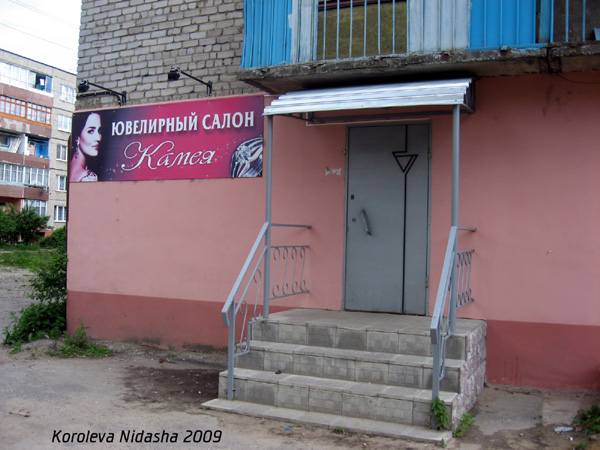 Ювелирный салон Камея в Гусевском районе Владимирской области фото vgv