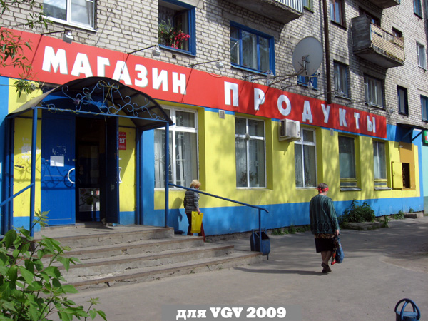 магазин Продукты на Микрорайоне в Гусевском районе Владимирской области фото vgv