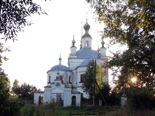 Никольская церковь 1818-1822 гг. в Гусевском районе Владимирской области фото vgv