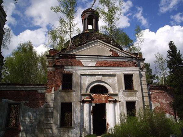Покровская церковь 1825 г. в Гусевском районе Владимирской области фото vgv