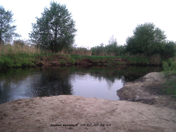 река Колпь у д.Таланово в Гусевском районе Владимирской области фото vgv