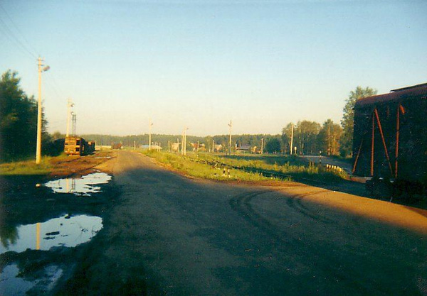 Станция в посёлке Красное Эхо в Гусевском районе Владимирской области фото vgv