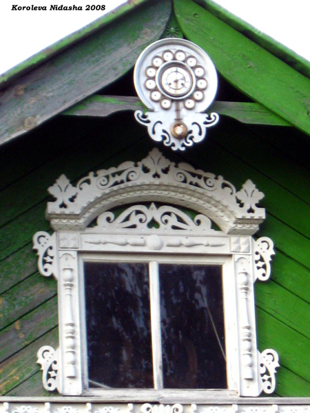 деревянные резные наличники. Украшение дома и крыши. в Камешковском районе Владимирской области фото vgv