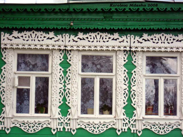 леревянные наличники и элементы фасада в Камешковском районе Владимирской области фото vgv