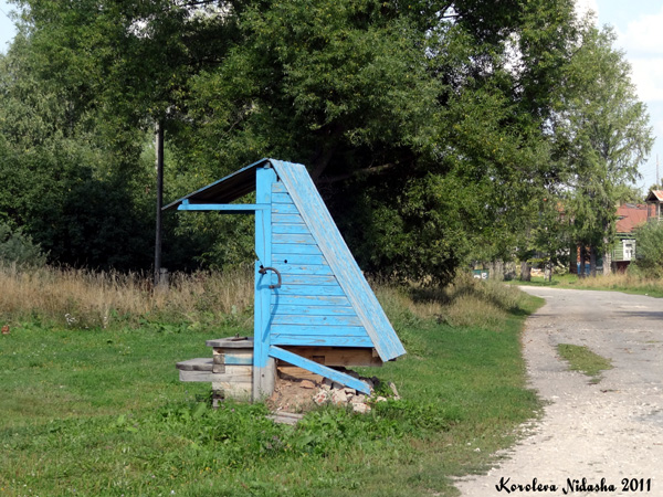 Колодец села Тынцы в Камешковском районе Владимирской области фото vgv