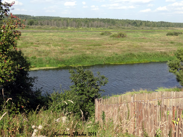 Река Уводь в Камешковском районе Владимирской области фото vgv