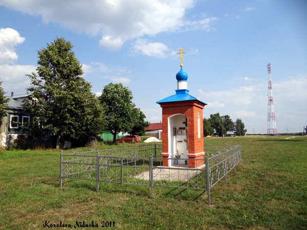 Неизвестная часовня в деревне Высоково 2003 г. в Камешковском районе Владимирской области фото vgv
