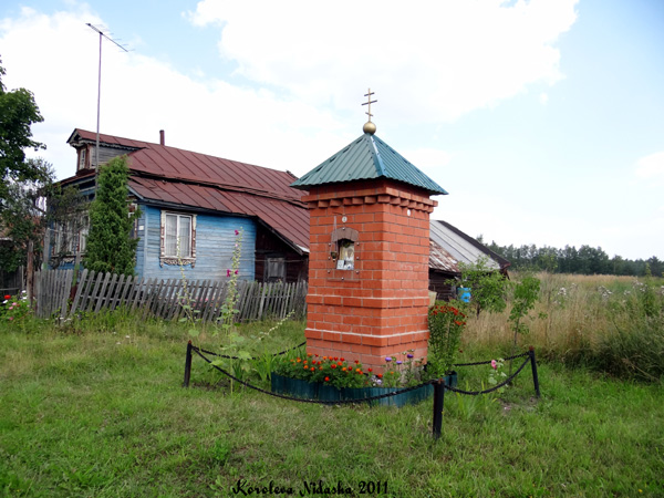 Неизвестная часовня в деревне Жуиха в Камешковском районе Владимирской области фото vgv