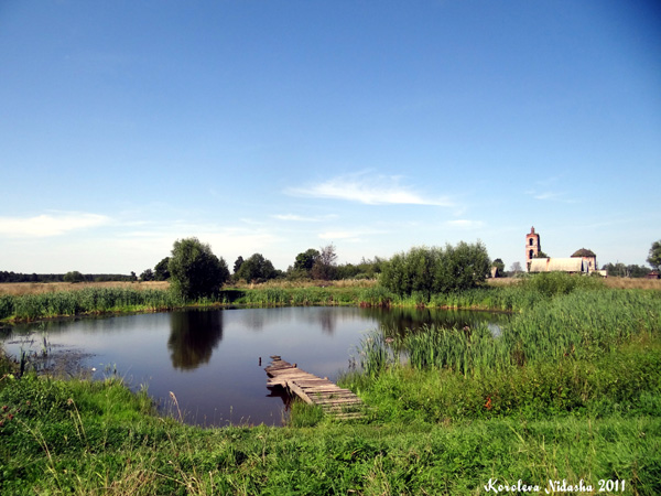 пруд в с. Круглово в Камешковском районе Владимирской области фото vgv