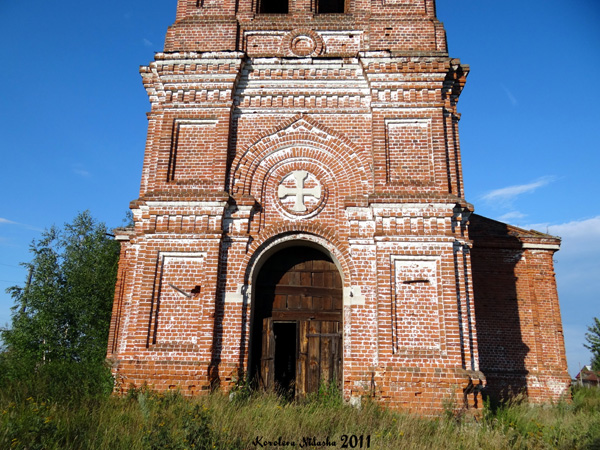 Введенская церковь сер. XIX в. в Камешковском районе Владимирской области фото vgv