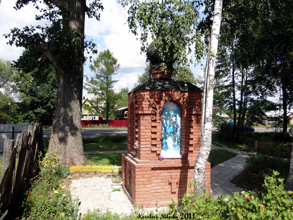 Неизвестная часовня в д. Новая Быковка в Камешковском районе Владимирской области фото vgv