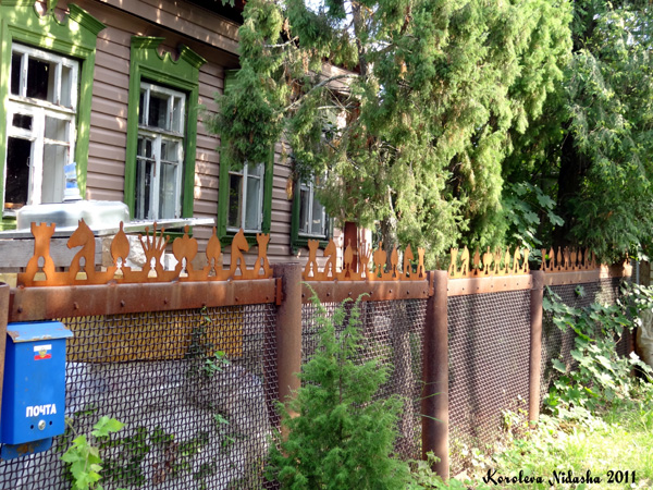 Металлодекор в д. Патакино в Камешковском районе Владимирской области фото vgv