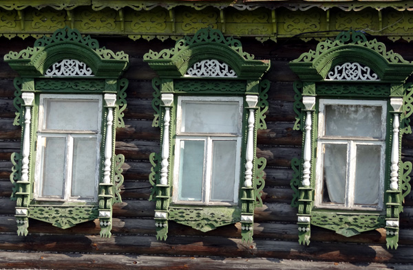 Деревянные наличники д.Ручкино в Камешковском районе Владимирской области фото vgv