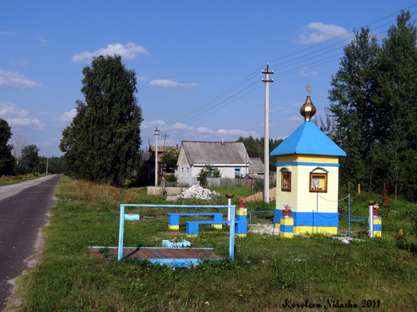 Неизвестная часовня в деревне Ручкино в Камешковском районе Владимирской области фото vgv
