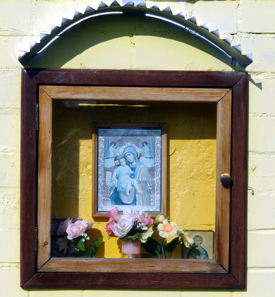 Неизвестная часовня в деревне Ручкино в Камешковском районе Владимирской области фото vgv