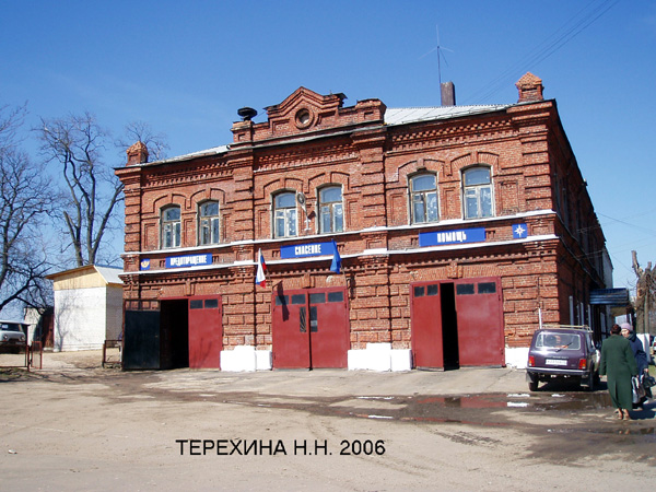 отряд Государственной противопожарной службы МЧС в Киржачском районе Владимирской области фото vgv
