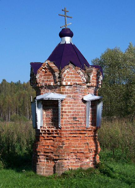 Неизвестная часовня (1880-1900 гг.) в Киржачском районе Владимирской области фото vgv