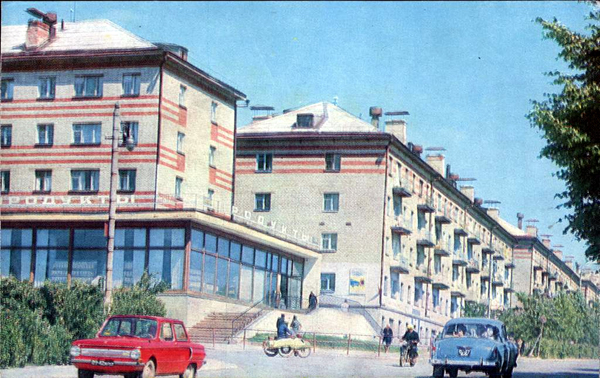 Улица Победы 1974 год в Кольчугинском районе Владимирской области фото vgv