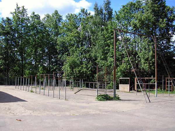 спортивная площадка Школы N 7 в Кольчугинском районе Владимирской области фото vgv