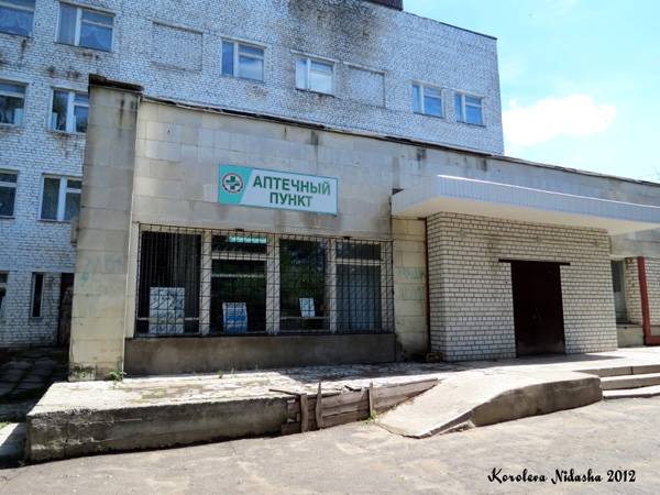 Аптечный пункт на Гагарина 4а в Кольчугинском районе Владимирской области фото vgv
