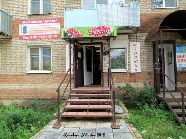 Магазин Мир цветов в Кольчугинском районе Владимирской области фото vgv