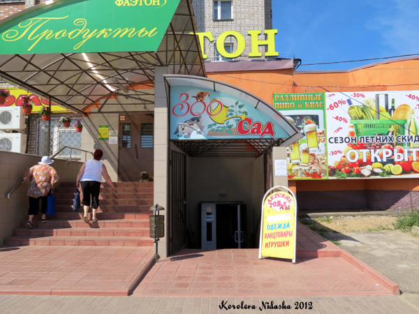 Магазин Зоосад на Веденеева 14 в Кольчугинском районе Владимирской области фото vgv