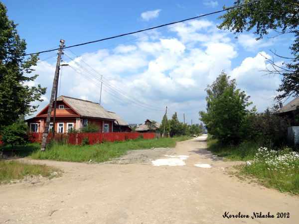 город Кольчугино Леспромхоза 2-я линия в Кольчугинском районе Владимирской области фото vgv