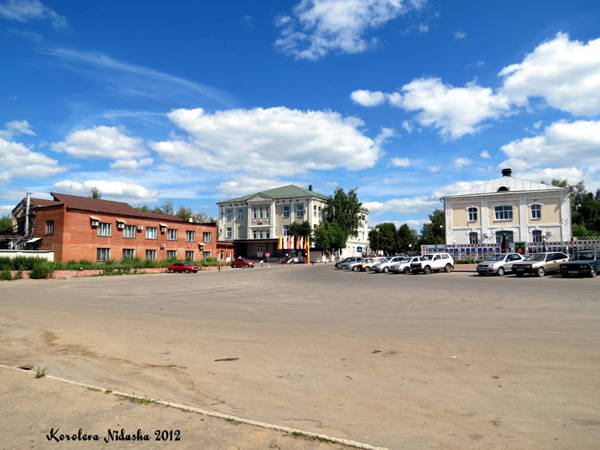 город Кольчугино Мая 1-го площадь в Кольчугинском районе Владимирской области фото vgv