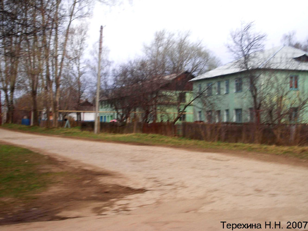 поселок Бавлены Больничная улица в Кольчугинском районе Владимирской области фото vgv