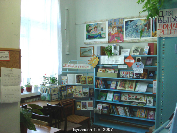 Бавленская библиотека в Кольчугинском районе Владимирской области фото vgv