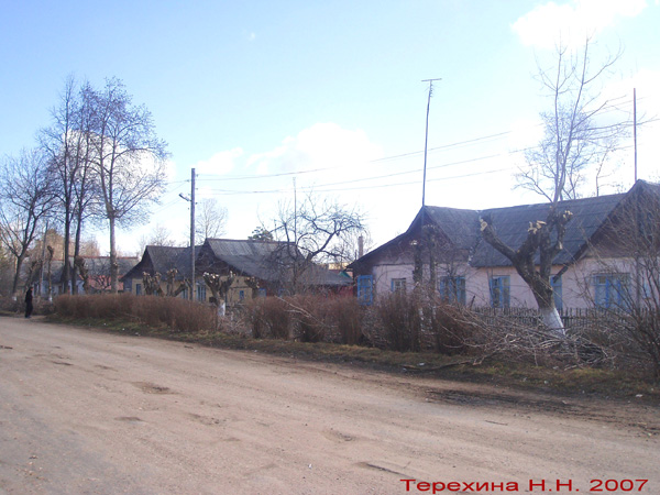 поселок Бавлены Мира улица в Кольчугинском районе Владимирской области фото vgv