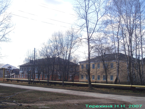 поселок Бавлены Центральная улица в Кольчугинском районе Владимирской области фото vgv