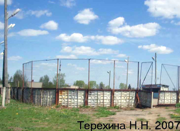 хоккейный корт Большевистской школы в Кольчугинском районе Владимирской области фото vgv