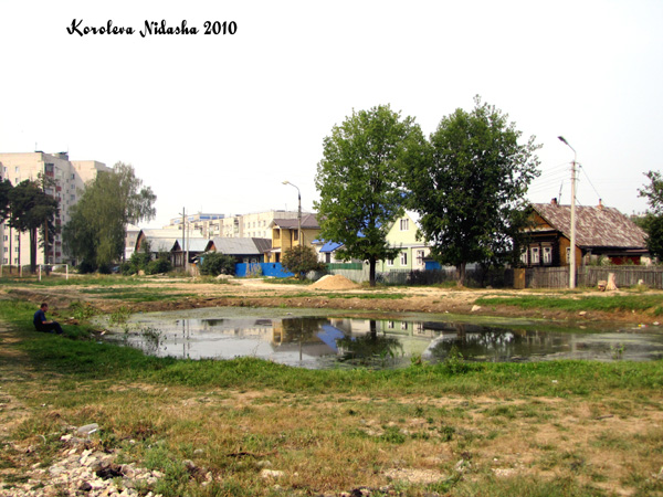 Пруд на ул.Левченко в Ковровском районе Владимирской области фото vgv