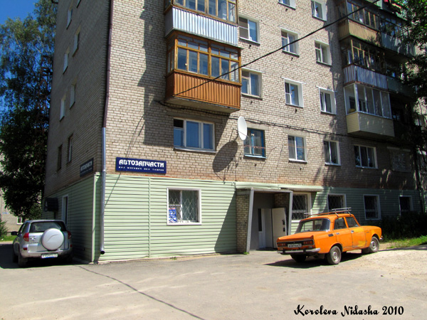 магазин Автозапчасти на Партизанской 1 в Ковровском районе Владимирской области фото vgv