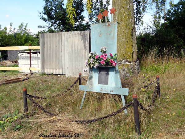 Памятник погибшим в ВОВ деревни Побочнево в Ковровском районе Владимирской области фото vgv