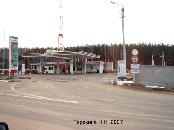 АЗС Татнефть (со стороны Вязников) в Ковровском районе Владимирской области фото vgv