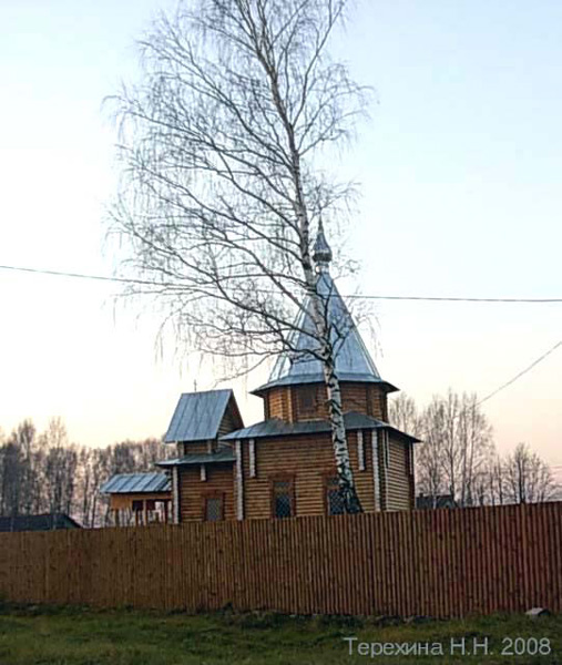 Часовня в деревне Юдиха в Ковровском районе Владимирской области фото vgv