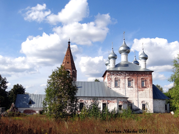 Церковь Казанской иконы Божией Матери 1798 г. в Ковровском районе Владимирской области фото vgv