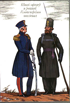 Владимирское ополчение в войне 1812 года  фото vgv