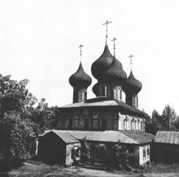 Церковь Николы в Меленках (1672) в Меленковском районе Владимирской области фото vgv