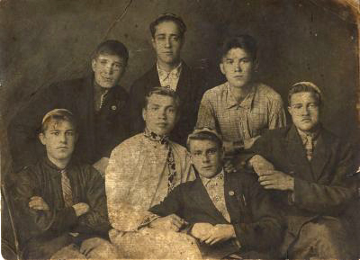Студенты Муромского педагогического училища 1943-44 учебный год. в Муромском районе Владимирской области фото vgv