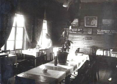 Столовая фанерного комбината 1936 г. в Муромском районе Владимирской области фото vgv