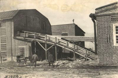 Строительство фанерного комбината в Муроме 1929 г. в Муромском районе Владимирской области фото vgv