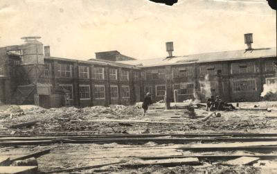 Строительство фанерного комбината в Муроме 1929 г. в Муромском районе Владимирской области фото vgv