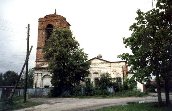 Успенская церковь 1790-1835 гг. в Муромском районе Владимирской области фото vgv
