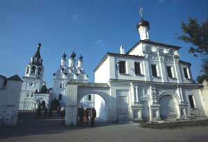 надвратная церковь св. Стефания (1716-1835 гг.), в Муромском районе Владимирской области фото vgv