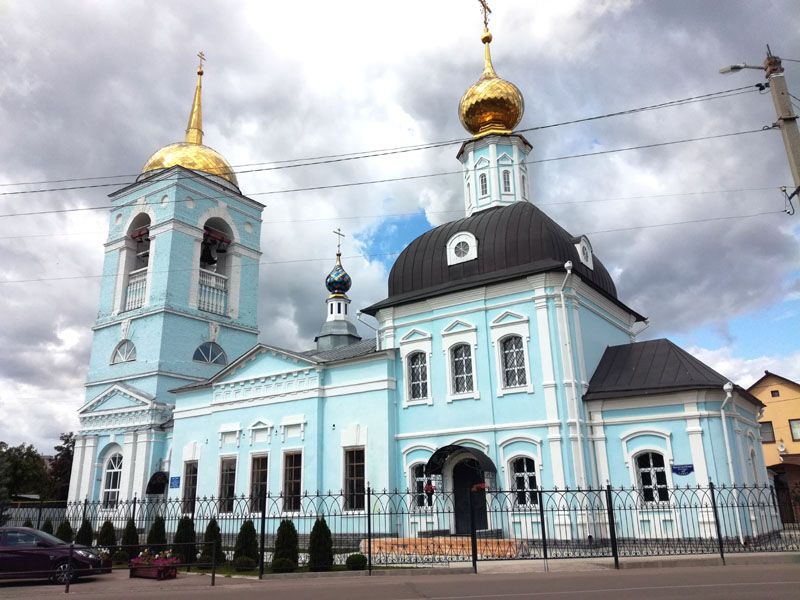 Успенская церковь 1790-1835 гг. в Муромском районе Владимирской области фото vgv