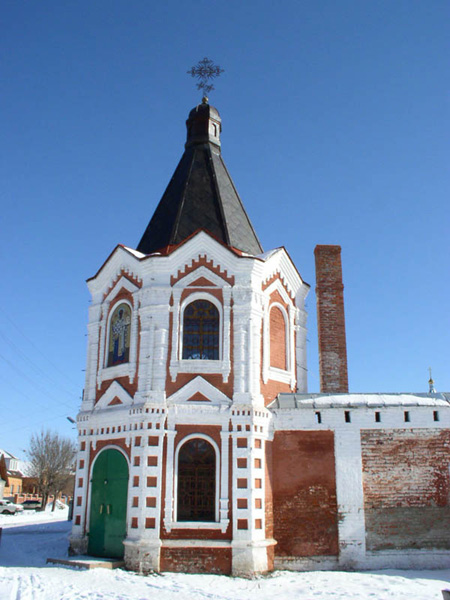Николо-Ильинская часовня Спасского монастыря в Муромском районе Владимирской области фото vgv