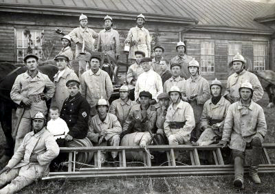 Муромская пожарная команда 90-е годы XIX века в Муромском районе Владимирской области фото vgv